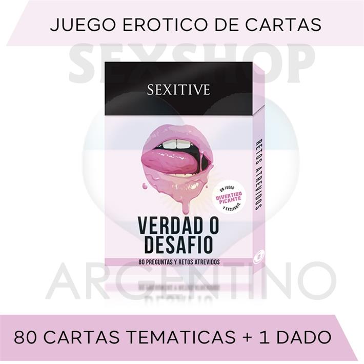 Juego de cartas Verdad Desafío